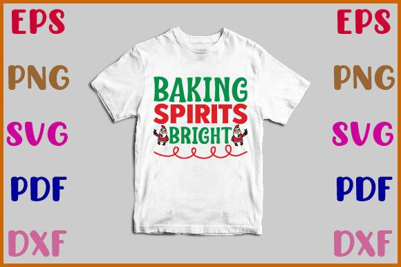 Baking Spirits Bright Svg