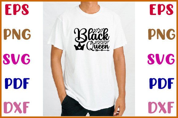 Black Queen Svg