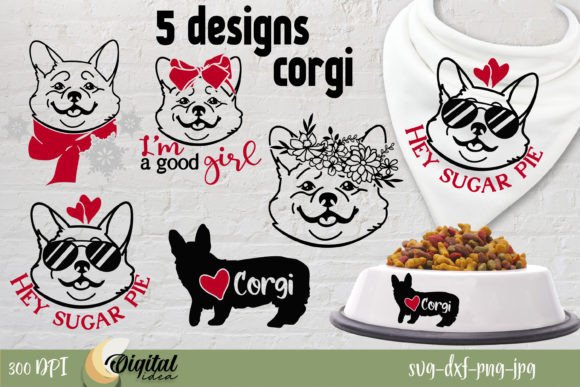 Corgi ClipArt SVG