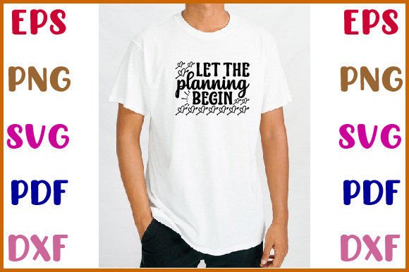 Let the Planning Begin Svg