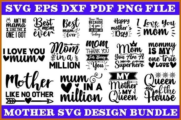 Mother Svg Design Bundle